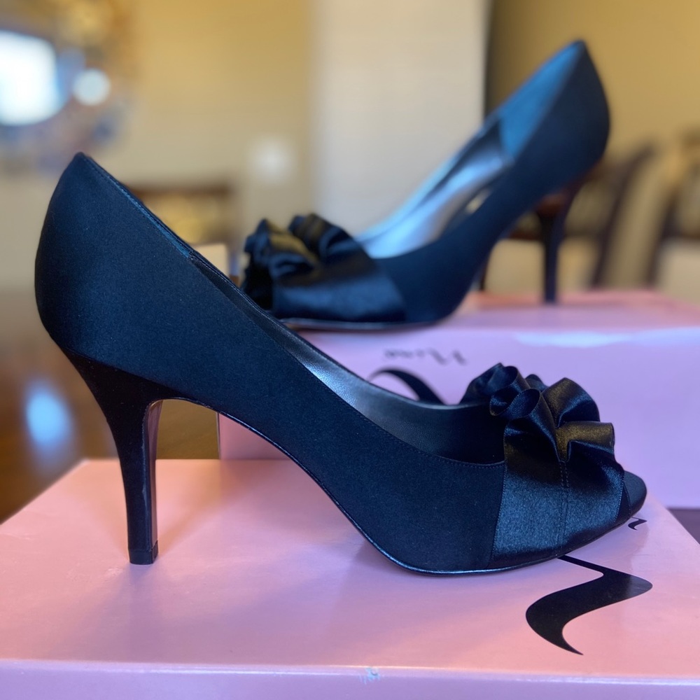 Black Nina Heels